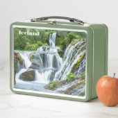 Gjain & Klifbrekkufossar（アイスランド） メタルランチボックス (インサイチュ)