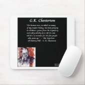 GKチェスタートン&オープニングブックライン マウスパッド (マウス)