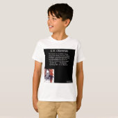 GK・チェスタートン+オープニングブックライン Tシャツ (正面フル)