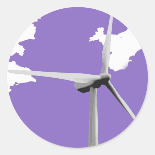 GKWFパープル ラウンドシール (正面)