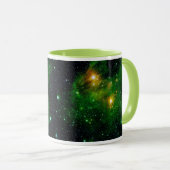 GL490 Green Gas Cloud Nebula - NASA宇宙写真 マグカップ (正面右)