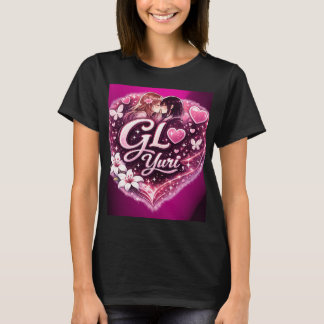 GL Yuri | ガールズラブアニメの美意識デザイン Tシャツ
