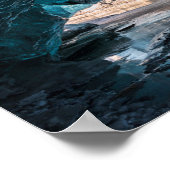 Glacial Cave | Vatnajoekull National Park, Iceland ポスター (角)