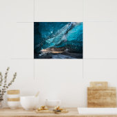 Glacial Cave | Vatnajoekull National Park, Iceland ポスター (キッチン)