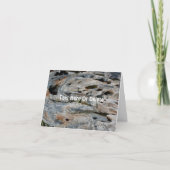 Glacial Potholes Nature Personalized Note  カード (正面)