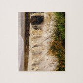 Glacial Waterfall Iceland ジグソーパズル (縦)