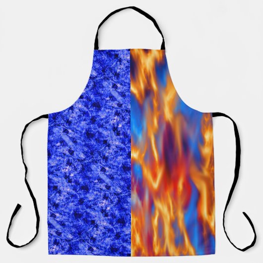 Glaciem et Ignis by Kenneth Yoncich エプロン (正面)