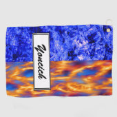 Glaciem et Ignis by Kenneth Yoncich ゴルフタオル (横)