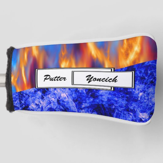 Glaciem et Ignis by Kenneth Yoncich ゴルフヘッドカバー (正面)