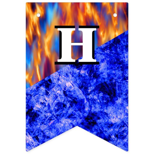 Glaciem et Ignis by Kenneth Yoncich バンティングフラッグ (第2の旗)