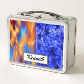 Glaciem et Ignis by Kenneth Yoncich メタルランチボックス (正面)