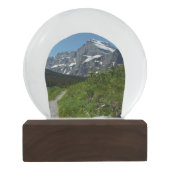 Glacierのジョセフィーヌ湖トレイル山ギルド スノーグローブ (裏面)