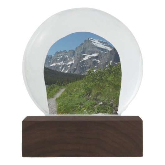 Glacierのジョセフィーヌ湖トレイル山ギルド スノーグローブ (正面)