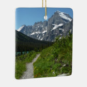 Glacierのジョセフィーヌ湖トレイル山ギルド セラミックオーナメント (右)