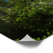 Glacierのジョセフィーヌ湖トレイル山ギルド ポスター (角)