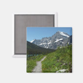 Glacierのジョセフィーヌ湖トレイル山ギルド マグネット (正面/裏面)