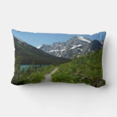 Glacierのジョセフィーヌ湖トレイル山ギルド ランバークッション (裏面)