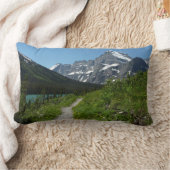 Glacierのジョセフィーヌ湖トレイル山ギルド ランバークッション (ブランケット)