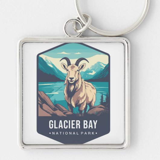 Glacier Bay NATIONAL PARK キーホルダー (正面)