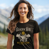 Glacier Bay National Park Cute Forest Landscape Tシャツ