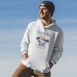 Glacier Bay National Park Forest Landscape パーカ