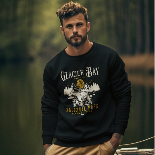 Glacier Bay National Park Quaint Forest Scenery スウェットシャツ