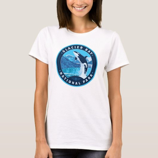 Glacier Bay National Park Tシャツ (正面)