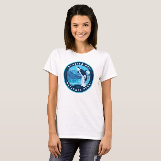 Glacier Bay National Park Tシャツ (正面フル)