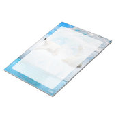 Glacier Bears Lined - 11インチx 8.5インチメモ帳 ノートパッド (アングル)