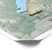 Glacier Going-to-the-Sun Road (Montana)ポスター ポスター (角)