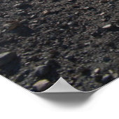 Glacier Lake Near Mount Fitz Roy ポスター (角)