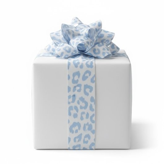 Glacier Leopard Winter グログランリボン