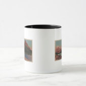 Glacier, MT – グラインネル山の景色とスウィフトカレン マグカップ (中央)