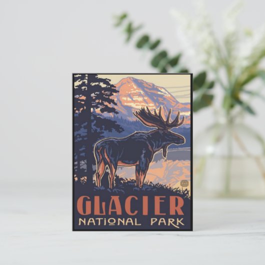 Glacier National Park ポストカード (スタンド正面)