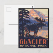 Glacier National Park ポストカード (正面/裏面)