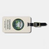 Glacier National Park ラゲッジタグ (正面横)