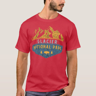 Glacier national park 3 tシャツ