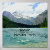 Glacier National Park Montana ポスター (正面)
