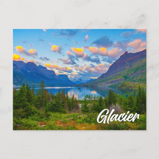Glacier National Park, Montana ポストカード (正面)