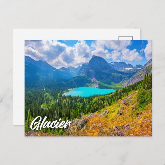 Glacier National Park, Montana, United States ポストカード (正面/裏面)