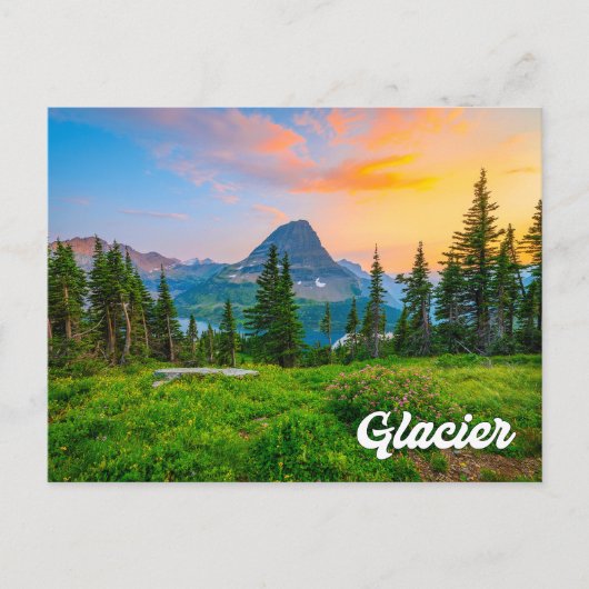 Glacier National Park, Montana, United States ポストカード (正面)