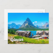 Glacier National Park, Montana, USA ポストカード (正面/裏面)