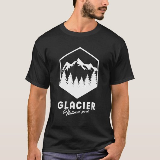 Glacier National Park National Park Hiking Vacatio Tシャツ (正面)