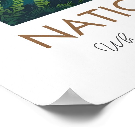 Glacier National Park Scenic Poster ポスター (角)