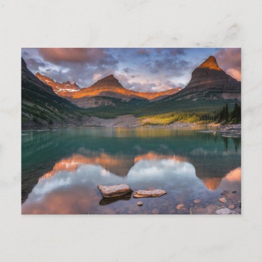 Glacier National Park USAポストカード(glacier 6) シーズンポストカード (正面)