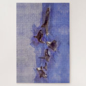 Glacier Orca Killer Whales  ジグソーパズル (縦)