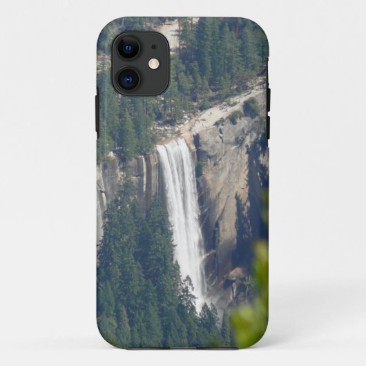 Glacier Point, CAからのVernal滝の表示 Case-Mate iPhoneケース (裏面)