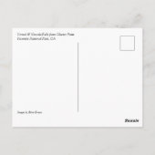 Glacier Point, CA PostcのVernal & Nevada秋 ポストカード (裏面)