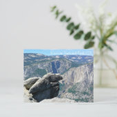 Glacier Point, CA Postcaの上部ヨセミテ秋 ポストカード (スタンド正面)
