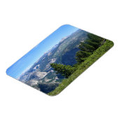 Glacier Point、Yosemite、CAからの表示 マグネット (左側)